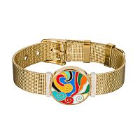 Браслет Fiore Luna на металическом ремешке, CB03784-3 G